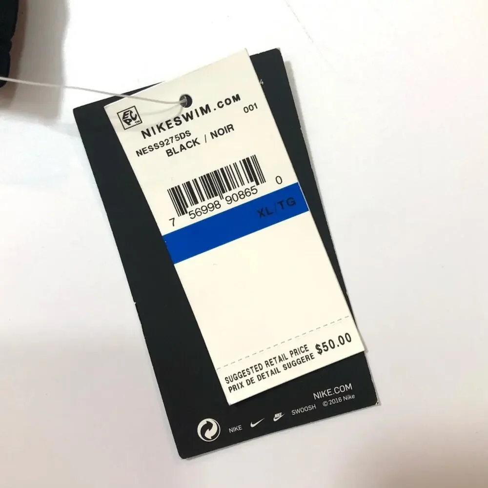 Nike Black Hipster Active Swim Bottom